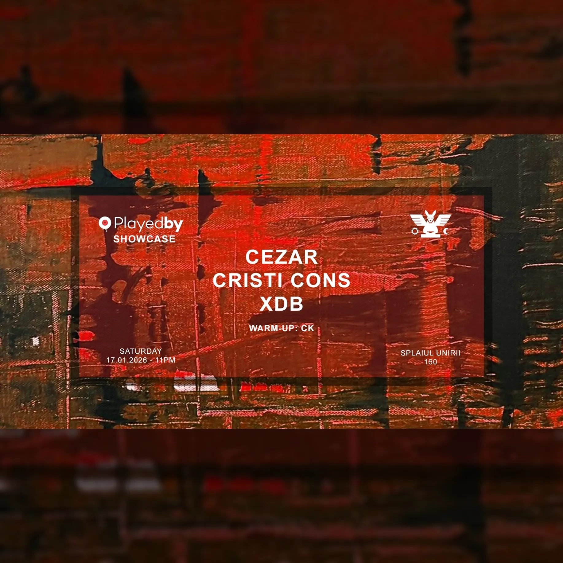 Playedby Showcase: Cezar / Cristi Cons / XDB